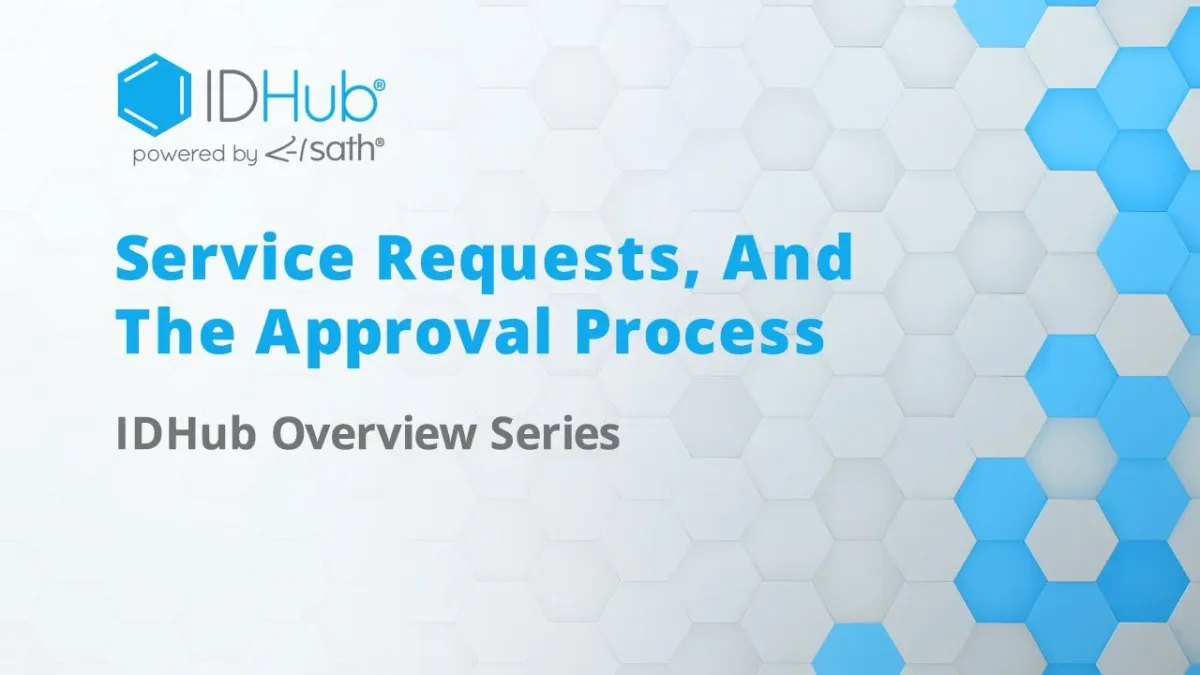 Service Requests And Approval Process - Video